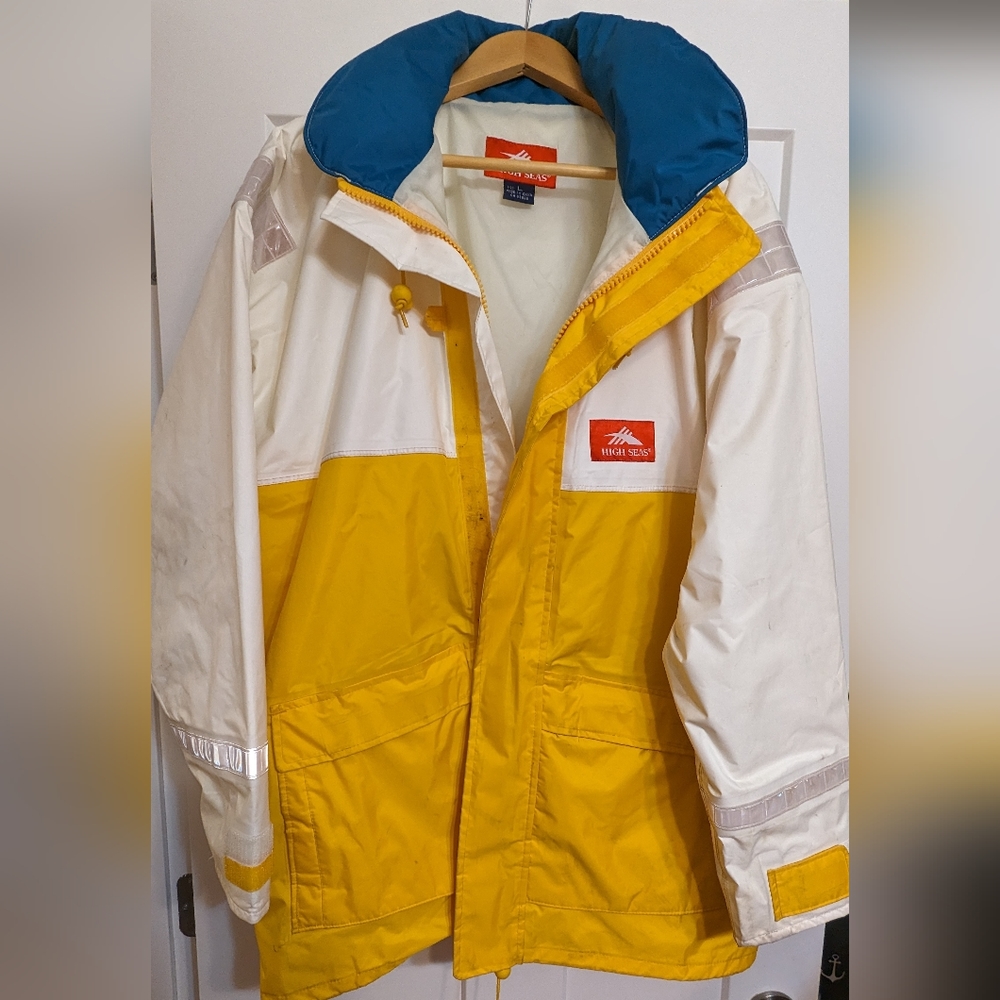 Large High Seas rain jacket